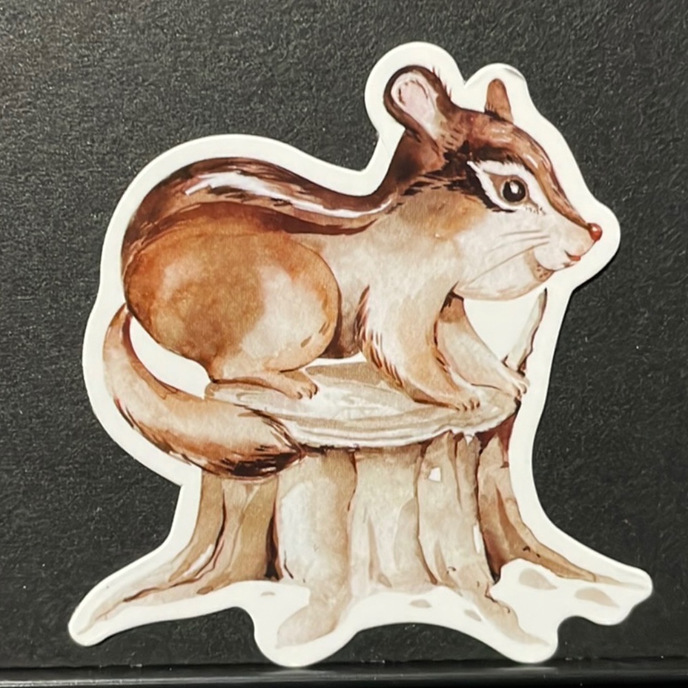 CHIMPMUNK STICKER